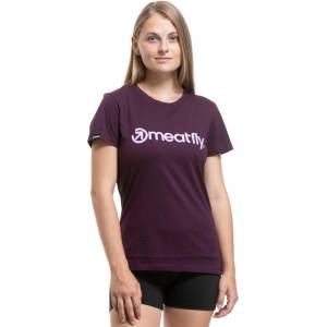 Meatfly дамска тениска Ladies MF Logo Deep Purple Meatfly | Lilav | ЖЕНИ | XS