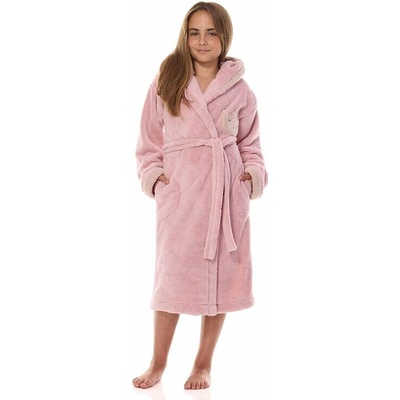 Relax dětský župan ružový s leňochodom