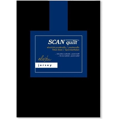 SCANquilt bavlna Prostěradlo s gumou 180x200