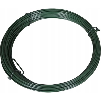 Potahovaný napínací drát VidaXL 25 m x 2 mm