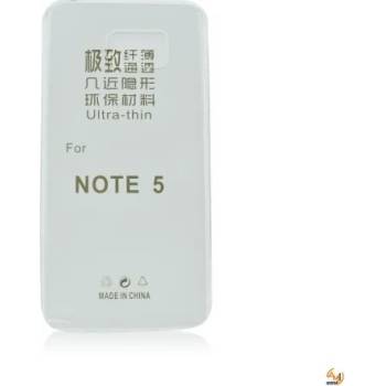 Image 1 of Samsung Силиконов калъф за Samsung Galaxy Note 5 0.3мм прозрачен