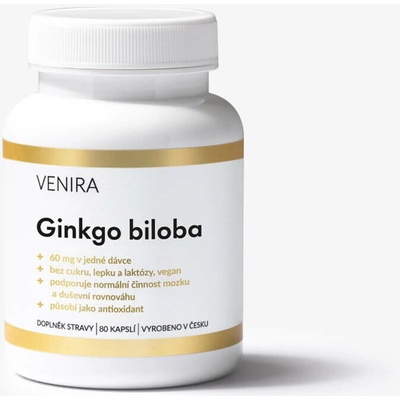 Vennira ginkgo biloba 80 kapsúl