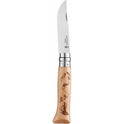 Opinel Engraved Sport Hiking 08 Blister
