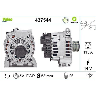 Alternátor VALEO 437544