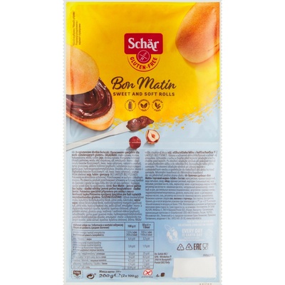 Schär BON MATIN žemle bezgluténové sladké 4 x 50 g