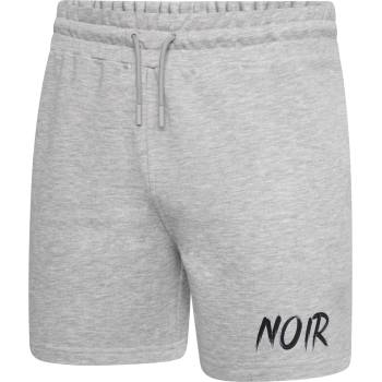 Societe Noir Поларени къси панталони Societe Noir Men's Scribble Fleece Jogger Shorts - Grey
