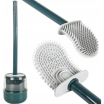 Verk 01809 Silikónová štetka na WC zelená