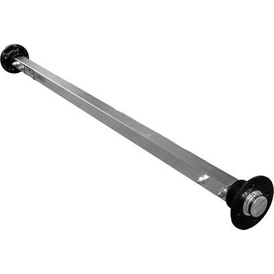 KNOTT VR7 nebrzděná tuhá náprava s pružinou pro přívěs 750 kg 1240 mm 1580 mm 4x100