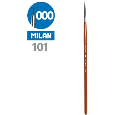 Štetec guľatý MILAN č. 000 - 101