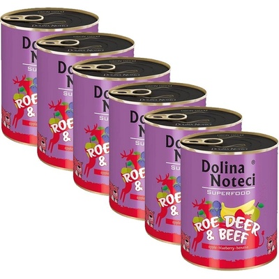 Dolina Noteci Superfood Елен и Говеждо 6 x 800 г