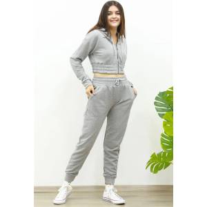 Madmext Дамски спортен екип mg091 - Сив 286754 (286754_Сив)