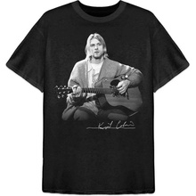 Tričko Kurt Cobain Guitar Live Photo