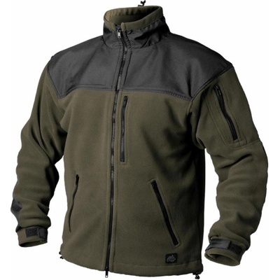 Bunda Helikon-Tex Classic Army fleece zeleno černá
