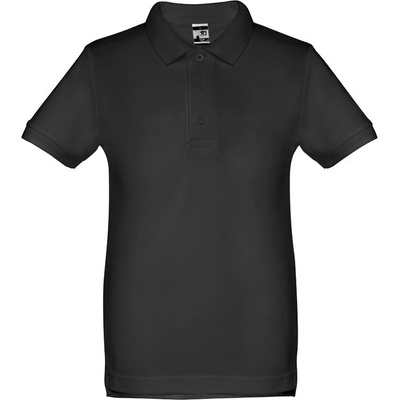 Adam Kids Polo tričko s krátkym rukávom čierna