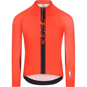Q36.5 Мъжка фланелка с дълъг ръкав за колоездене Q36.5 Gregarius Hybrid Racing Car L/S Jersey Cycling jersey - Red (056-4323-0113)
