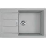 Franke Sirius 2.0 - Тектонитова мивка S2D 611-78 XL 78x50 см, сива 143.0617. 617 (143.0617.617) Мивка за вграждане