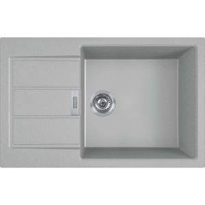 Franke Sirius 2.0 - Тектонитова мивка S2D 611-78 XL 78x50 см, сива 143.0617. 617 (143.0617.617) Мивка за вграждане