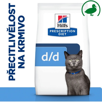 Hill's Prescription Diet Feline D/D Duck and Green Pea 1,5 kg