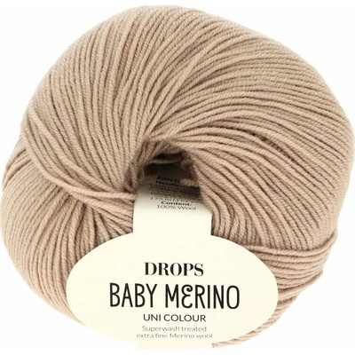 Drops Baby Merino UNI 64 svetlo hnedá