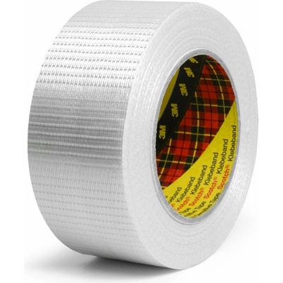 3M™ Scotch® podélně i příčně vyztužená balicí páska, 50 mm × 50 m
