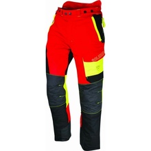 Solidur COMFY Protipořezové kalhoty LONG třída 1 typ A červená