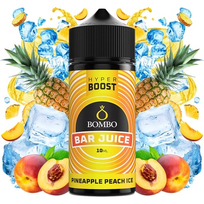Bombo Bar Hyper Boost Pineapple Peach Ice 10/120ml