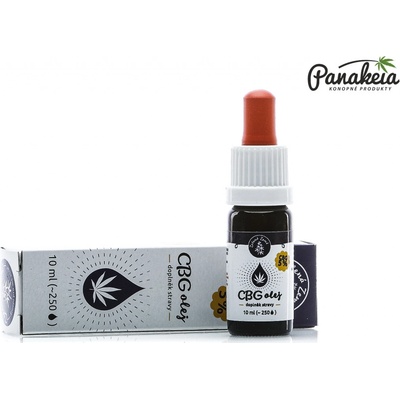Zelená země CBG konopný olej 5% 10 ml