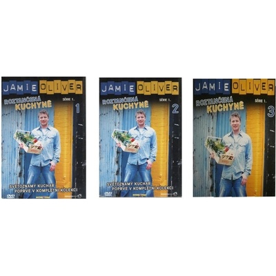 Jamieho roztančená kuchyně - 1.série - 3DVD pošetky