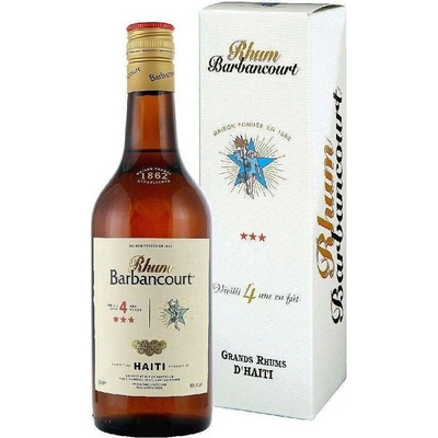Barbancourt 3 Stars 4y 43% 0,7 l (karton)