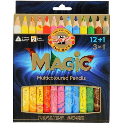 Koh-i-Noor 3408 Magic 12+1 ks