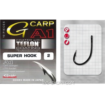 Gamakatsu G-Carp A1 Super Hook PTFE vel.8