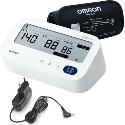Omron M3 Comfort AFib + adaptér