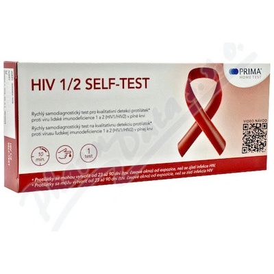 Prima Home test HIV 1/2 self-test 1 ks – Sleviste.cz