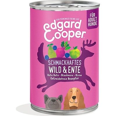 Edgard & Cooper zvěřina a kachna 6 x 400 g