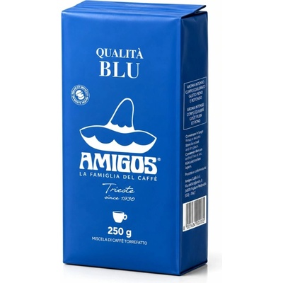 Amigos caffé Qualitá Blu mletá 250 g