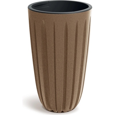 Prosperplast Plastový květináč Warios Eco Wood 29x50 cm přírodní