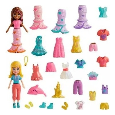 Mattel Polly Pocket Seashine Mermaid Fashion Pack