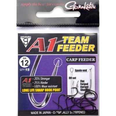 Gamakatsu A1 Team Feeder Carp Feeder Lopatkové veľ.14 15ks