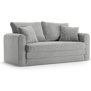 Micadoni Светлосив сгъваем диван 158 cm Lido - Micadoni (MIC_2SF_263_F1_LIDO5)