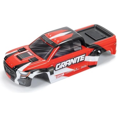 Arrma каросерия червена/камо: Grom Granite