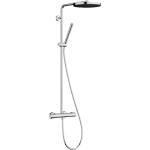 Hansgrohe Pulsify S Puro - Душ комплект с термостат, диаметър 26 cm, 1 струя, EcoSmart, хром 24223000 (24223000)