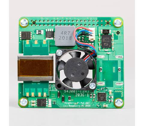 RASPBERRY PoE+ HAT