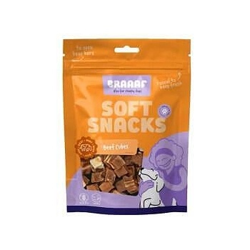 Braaaf БРАФ Меки лакомства - Кубчета с телешко и риба, 85 г