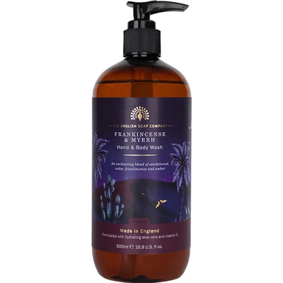 English Soap Company tekuté mýdlo Kadidlo & Myrha 500 ml