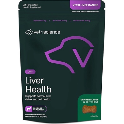 VetriScience Liver Canine doplněk na podporu jater pro psy 318 g