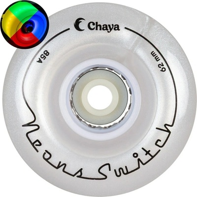Powerslide Chaya Neon Switch LED 62mm 85A 4ks