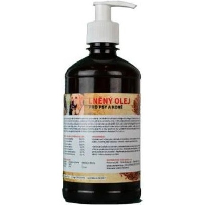 ZEUS Ľanový olej pre psy a kone 500 ml