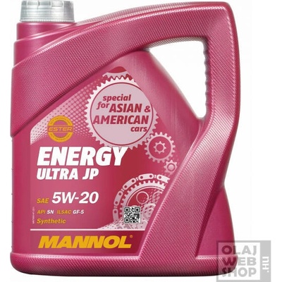 MANNOL 7906 Energy Ultra JP 5W-20 4 l