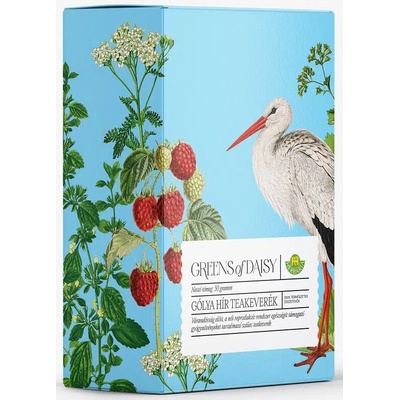 Herbária Greens of Daisy bylinná čajová zmes na podporu plodnosti a ženského zdravia 50 g