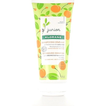 Klorane Junior Peach dětský vyživující šampon pro děti od 3 let 200 ml